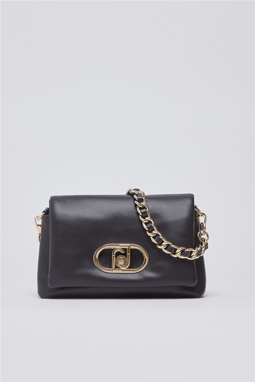Liu Jo Ecs M Crossbody Kadın Mini Omuz Çantası Siyah