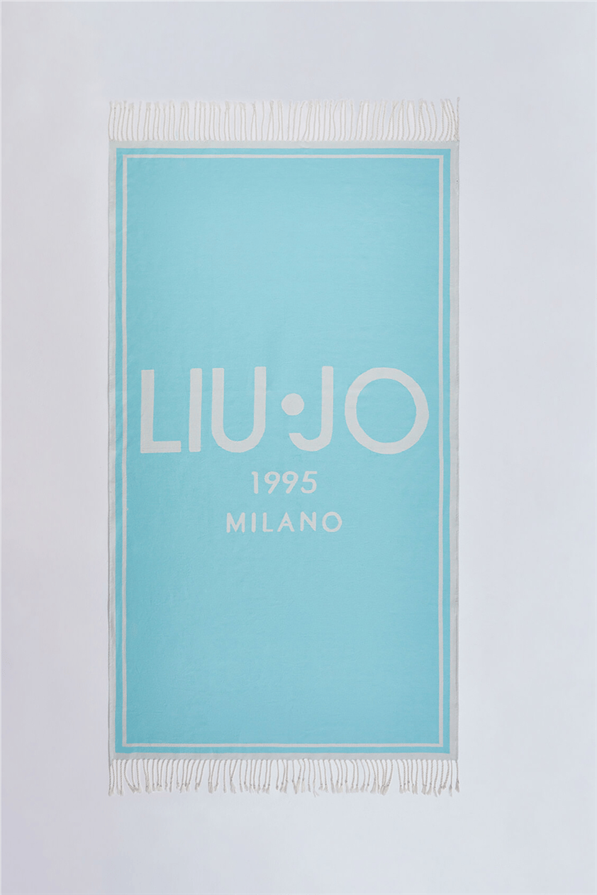 Liu Jo Telo Jacquard C/Peneri Kadın Havlu Çok Renkli