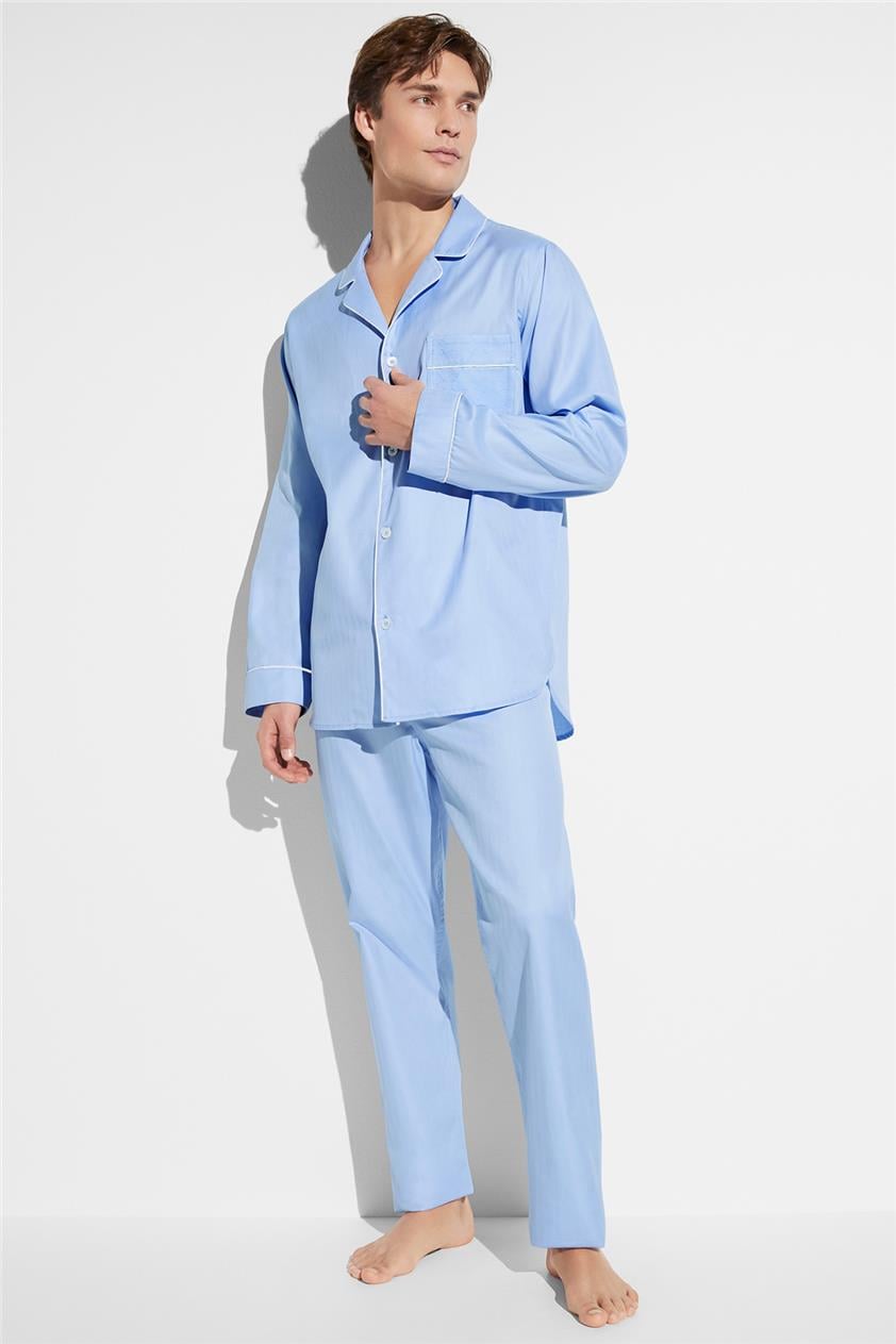 Zimmerli Luxury Jacquard Erkek Pijama Takımı