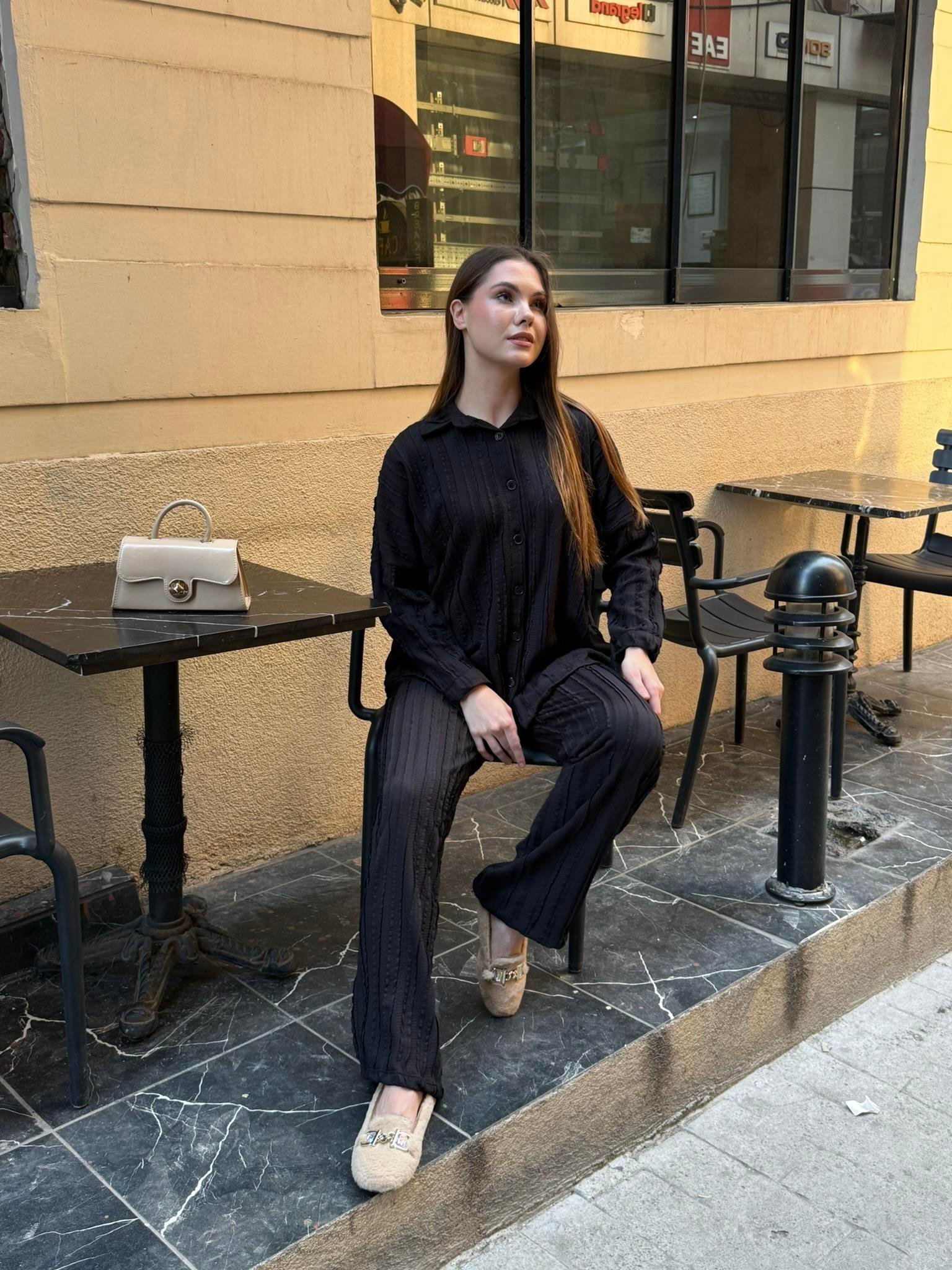 Nilora Takım Siyah