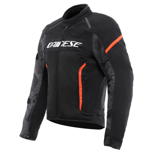 DAINESE CEKET/AIR FRAME 3 TEX JACKET/BLACK/RED-FLUO/