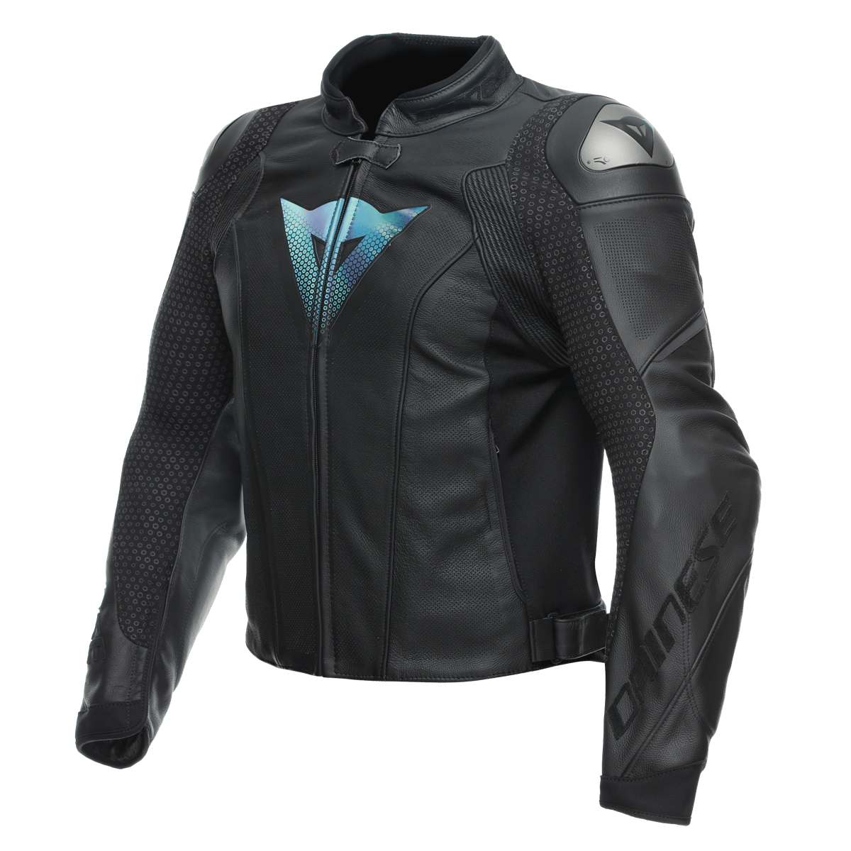 DAINESE CEKET/VALOROSA 50TH LTD QDF LTHR JCKT BLACK