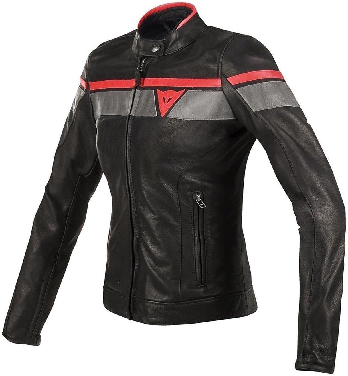 DNS CKT DERİ/BLACKJACK LADY LTHR BLK GRY RED
