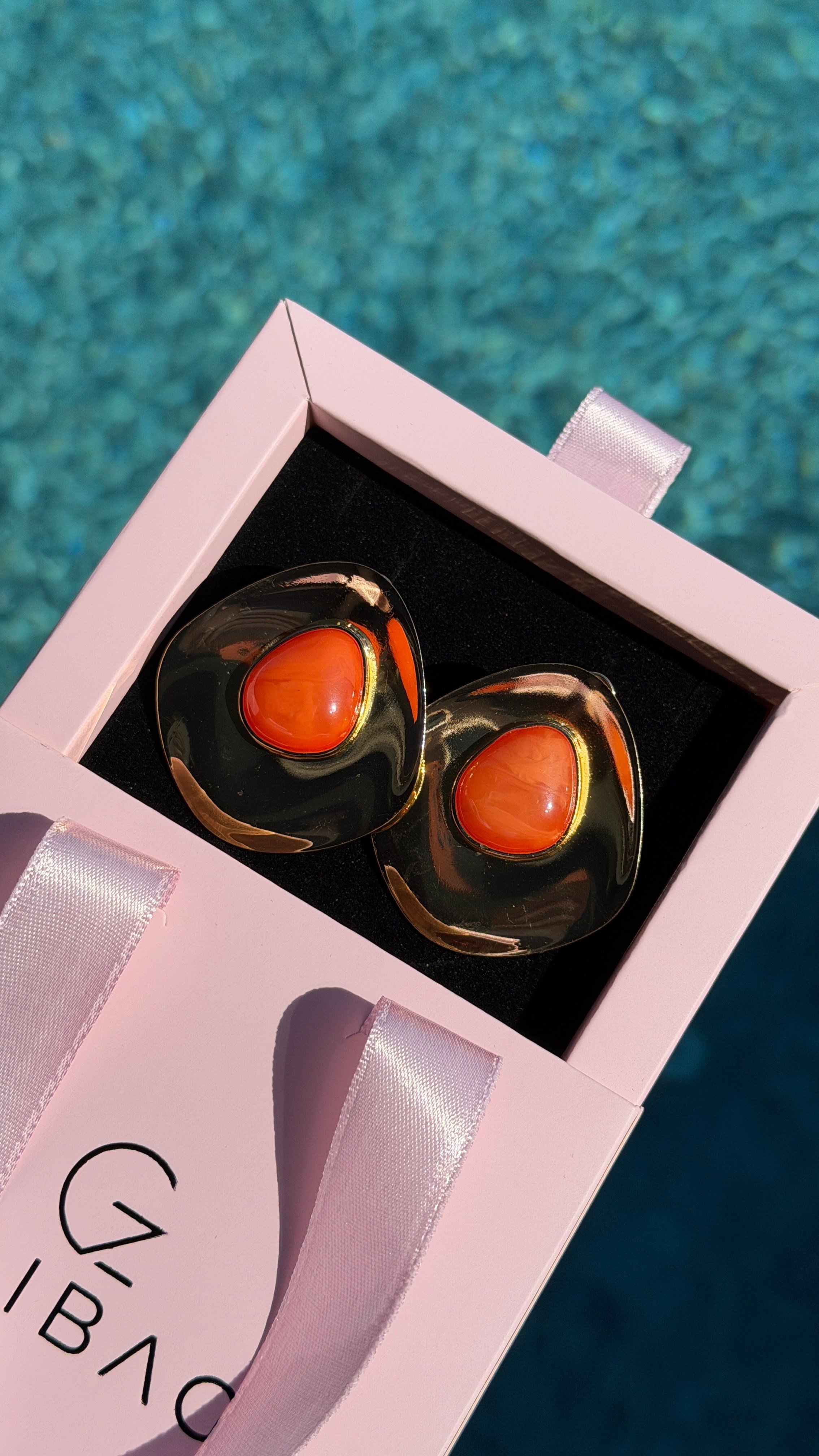 Opa Küpe Orange (5cm)