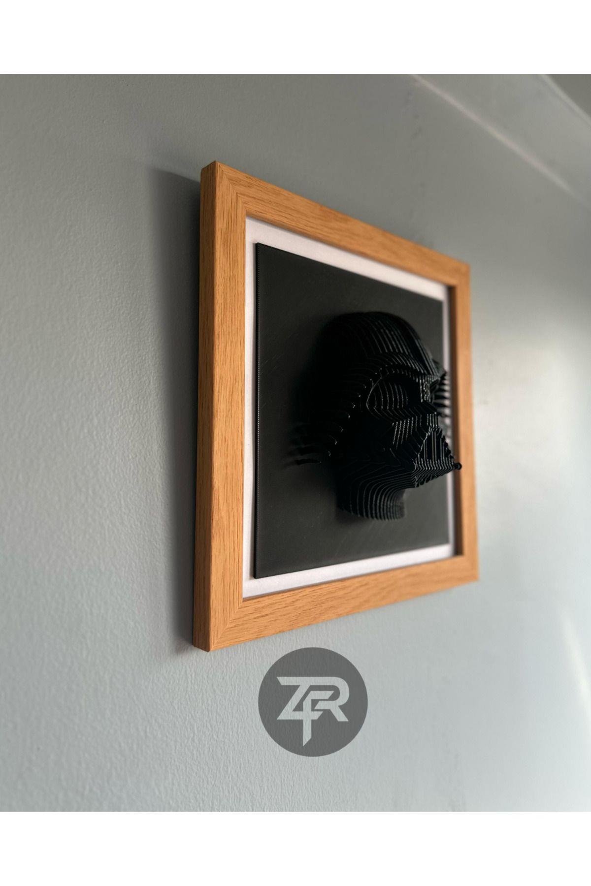 Darth Vader 3 Boyutlu Çerçeveli Tablo