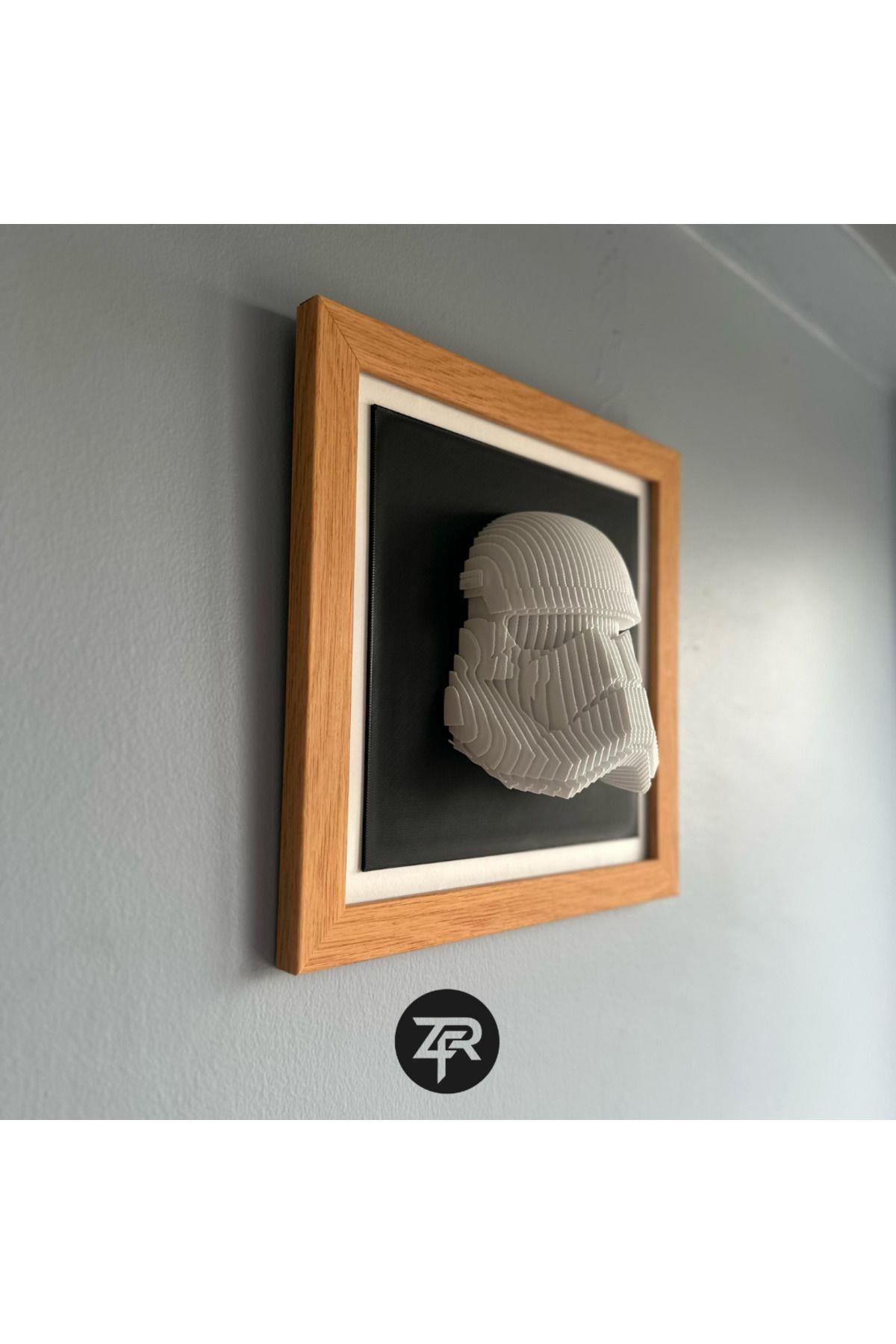 Stormtrooper 3 Boyutlu Çerçeveli Tablo