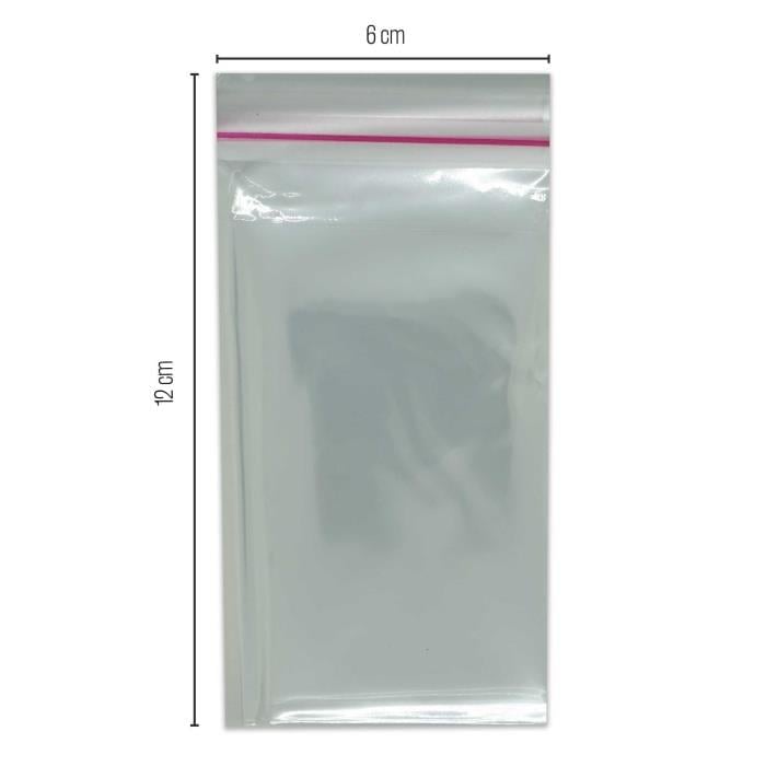 Bantlı Şeffaf Jelatin Poşet (OPP) 6x12 1000 Adet