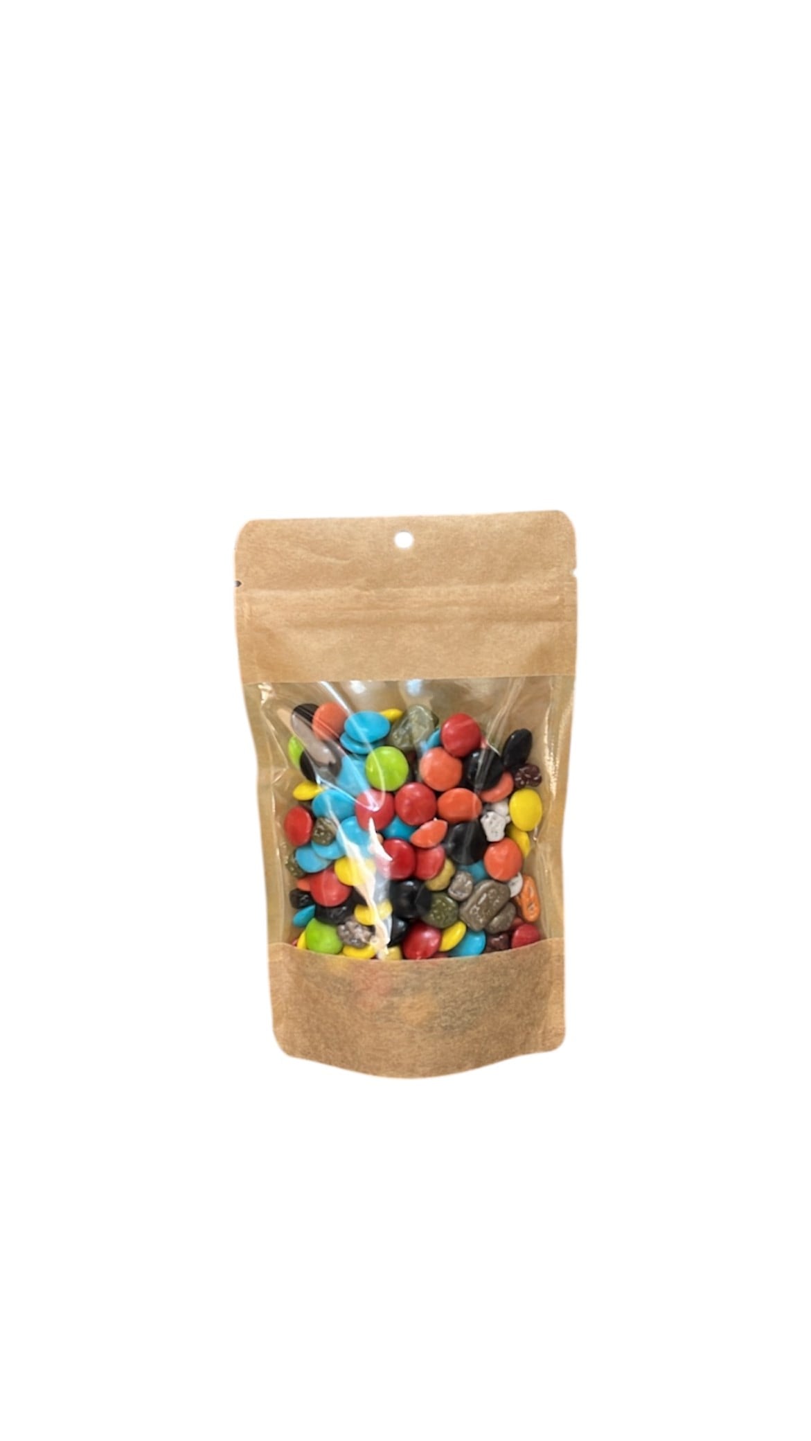 Geniş Pencereli Kraft Doypack 11x18 100 Adet