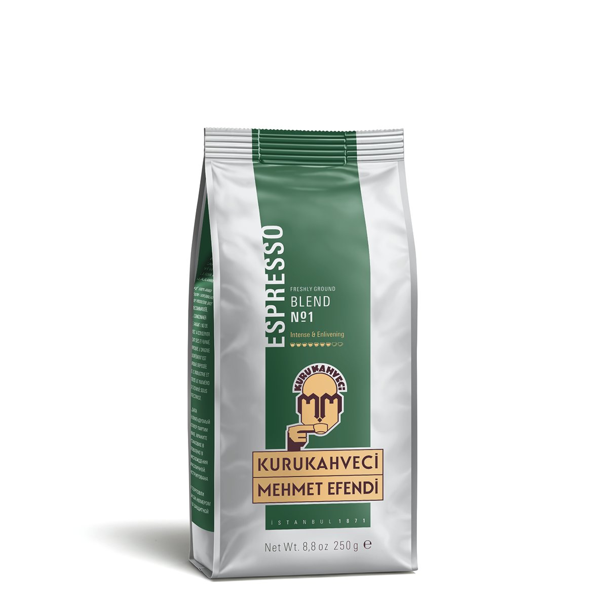 Espresso Blend No:1 Öğütülmüş Kahve 250g