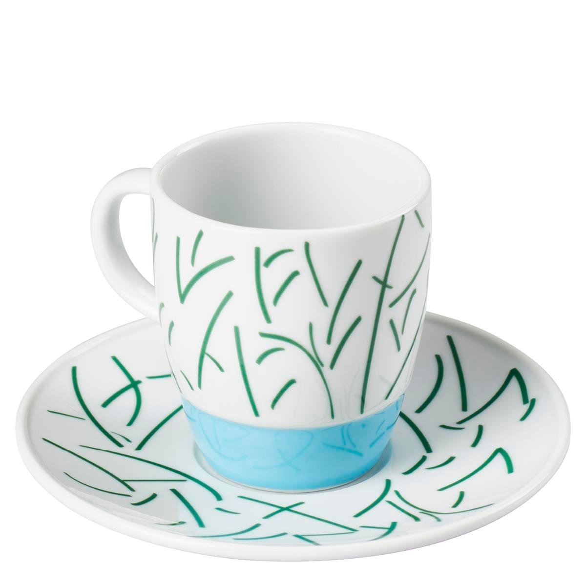 Sanat Edisyonu - Ayşe Erkmen Türk Kahvesi 2'li Seti 'Yaprak'