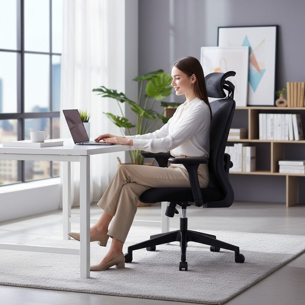 Zento Prime | Ergonomik Bel Destekli Başlıklı Yönetici Koltuğu 