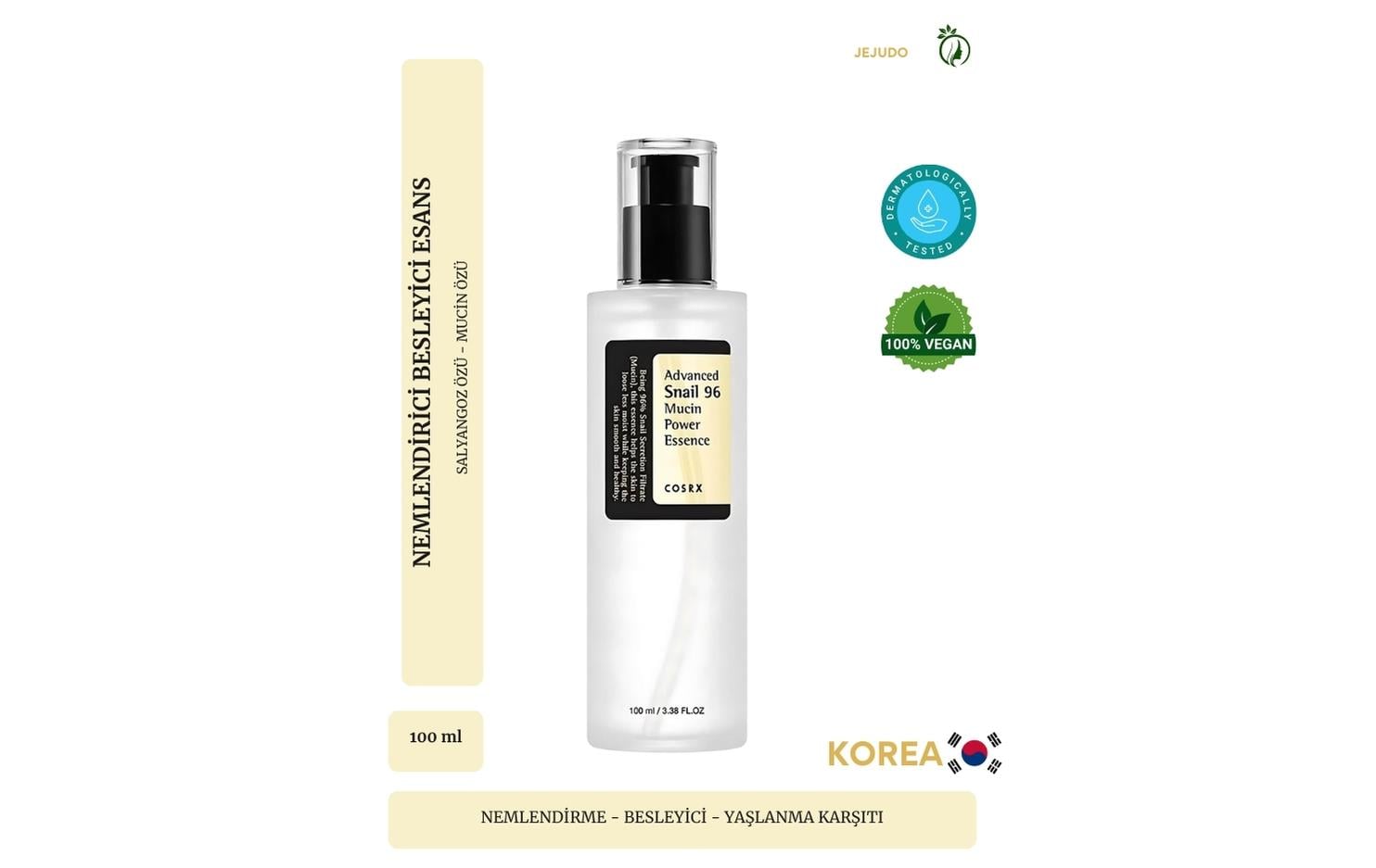COSRX Advanced Snail 96 Mucin Power Essence – 100ml