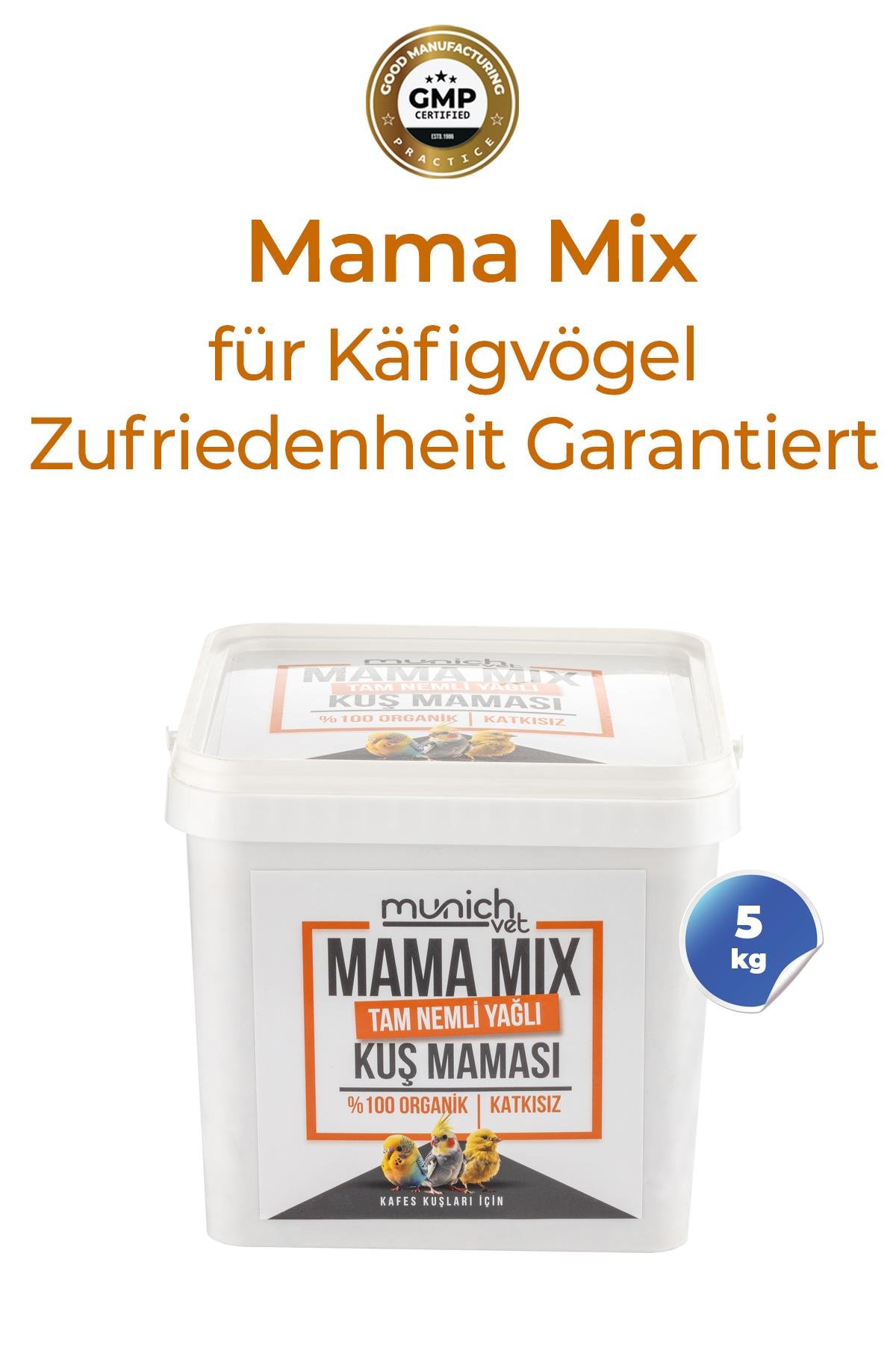 Mama Mix Vollfeuchtes öliges Vogelfutter 5 kg