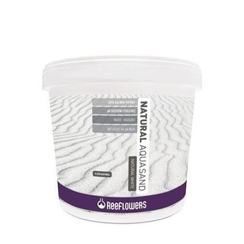 Reeflowers Natural Aquasand Beyaz Akvaryum Kumu 1kg (0.5-1mm)