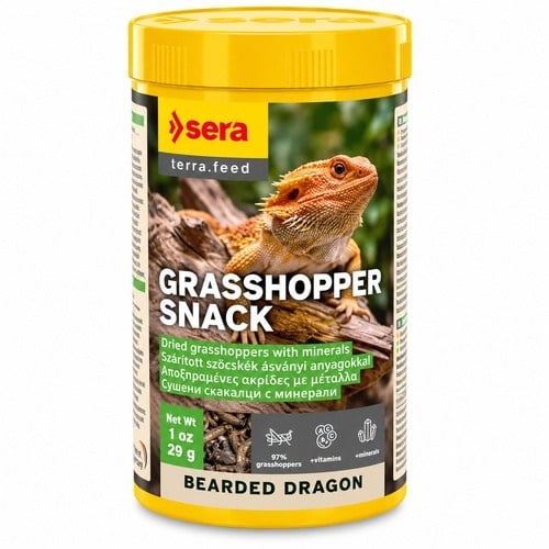 Sera Bearded Dragon Grasshopper Snack 250 ml 250 ml Sürüngen Yemi