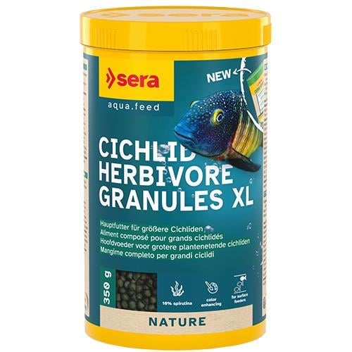 Sera Cichlid Herbivore Granules XL 1000 ml