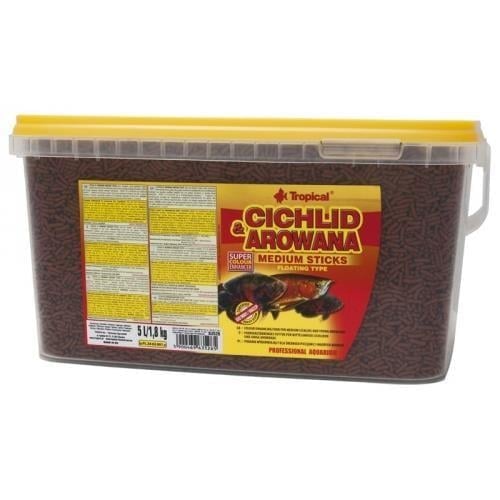 Tropical Cichlid Arowana Medium Sticks 100 Gr (kovadan Bölme)