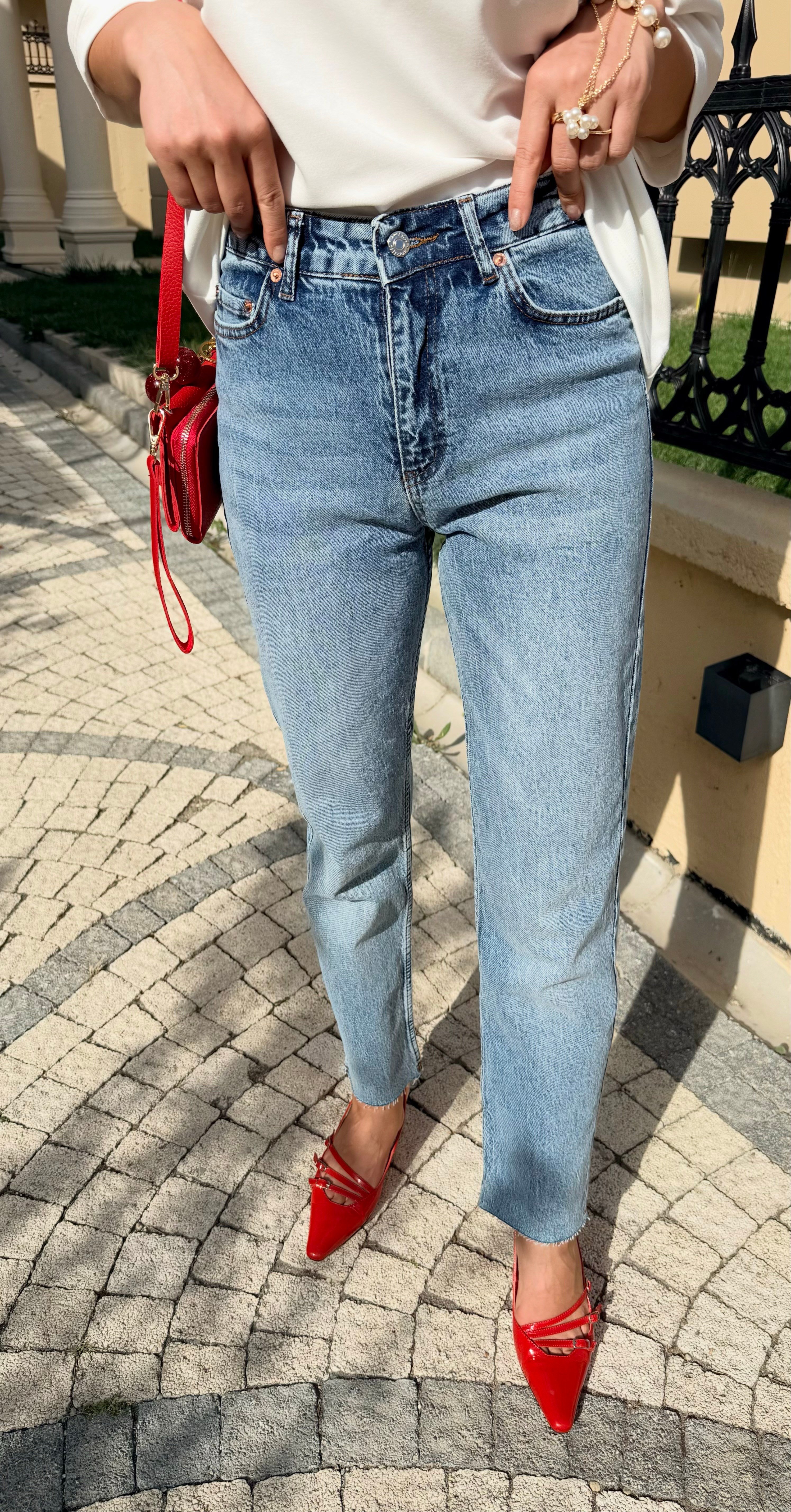 Denim Kesik Paça