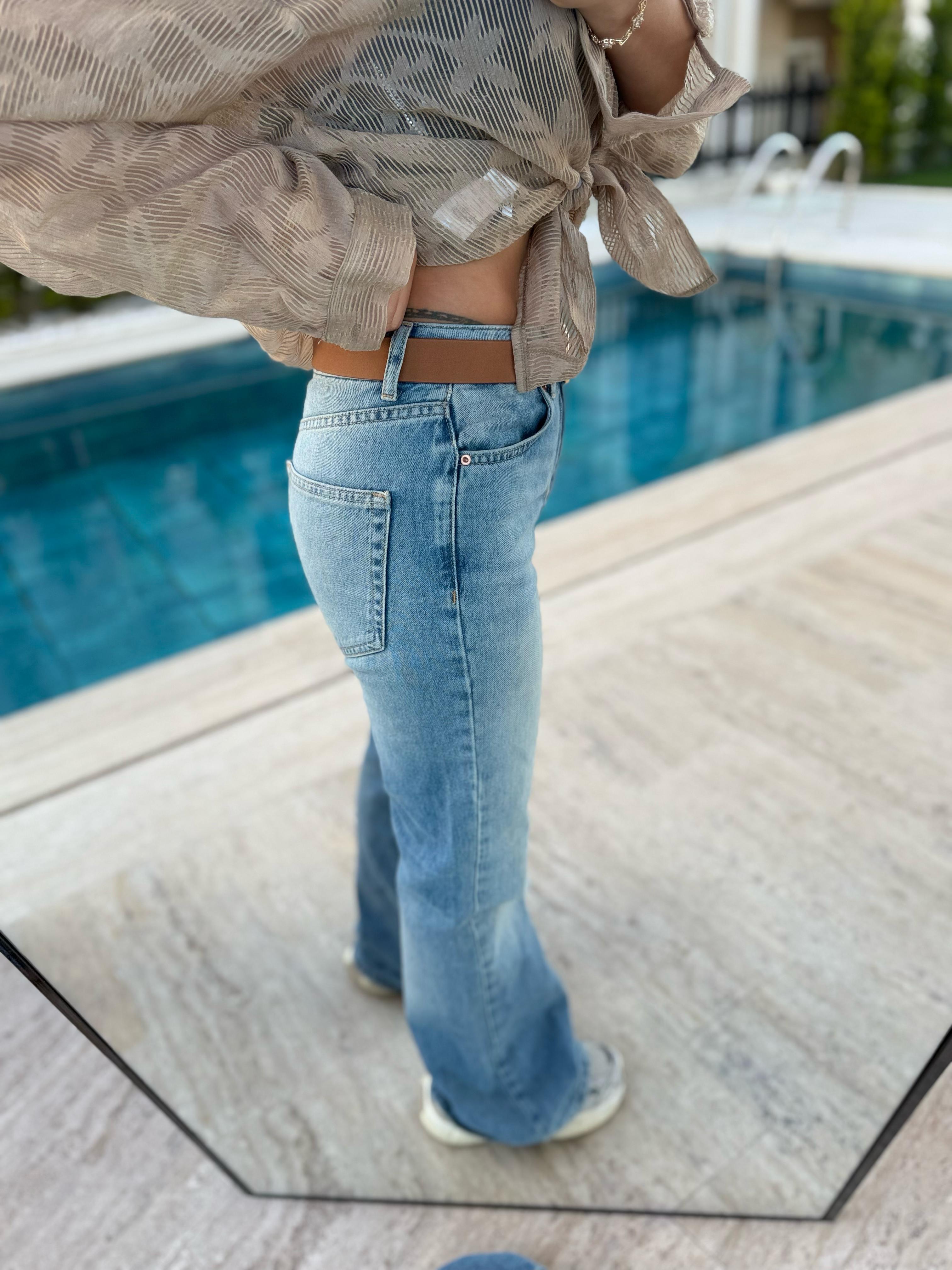 İSPANYOL PAÇA KOT PANTOLON