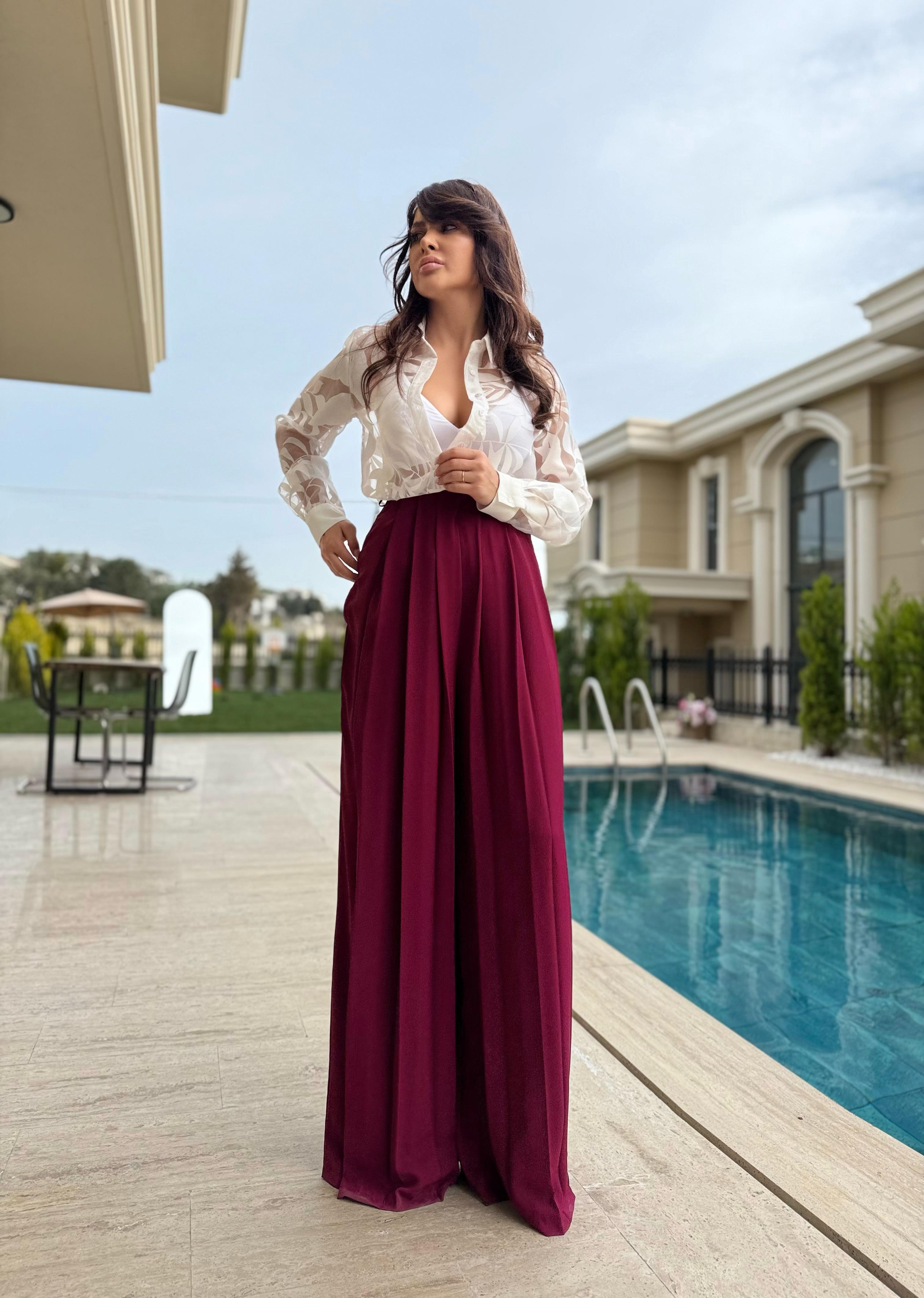 PİLELİ TASARIM PANTOLON 