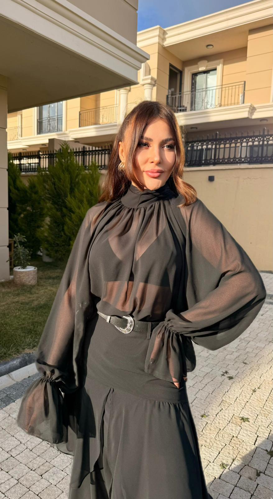 şifon bluz