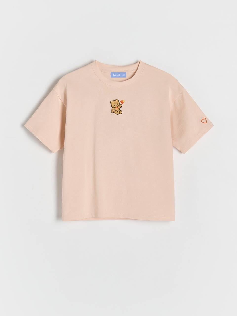 Bear Baskılı Basic Pamuklu Çocuk Tişört