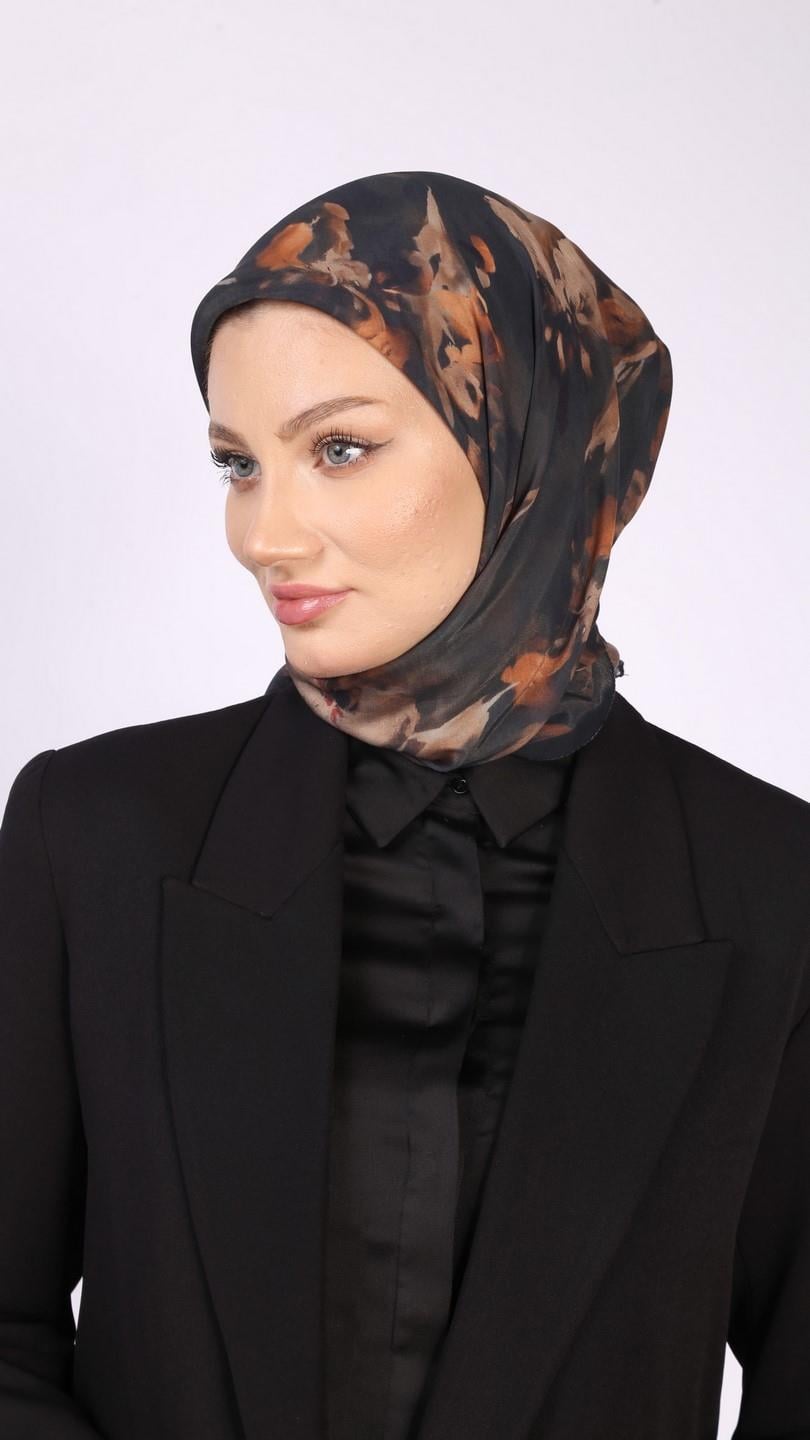 ARİA DESEN EŞARP SİYAH