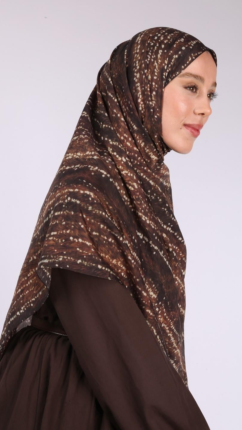 BAMBİ ŞAL SİYAH-4