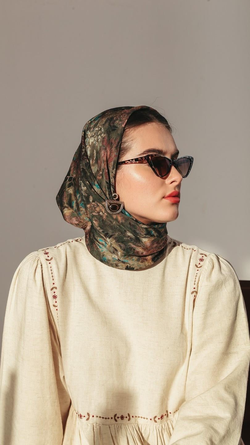 CARMELA DESEN EŞARP YEŞİL
