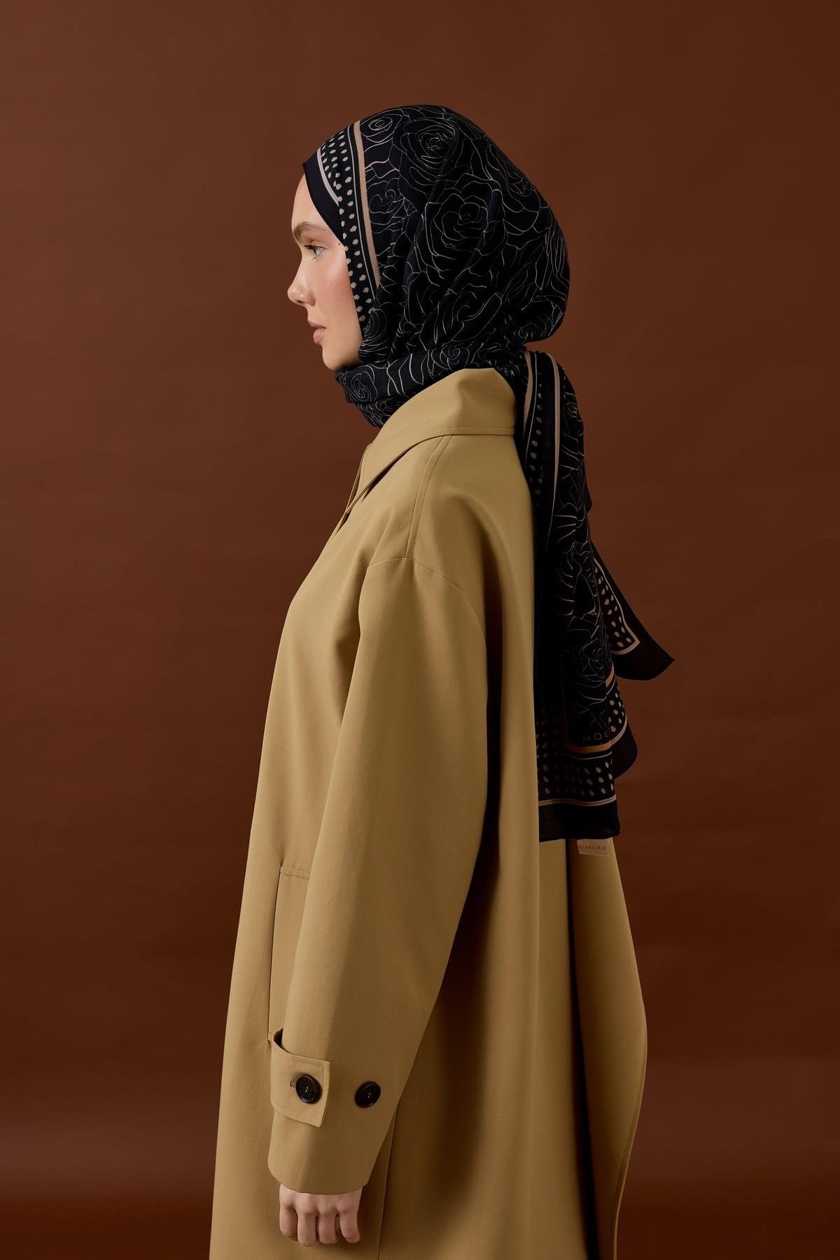 ELARA DESEN ŞAL-SİYAH
