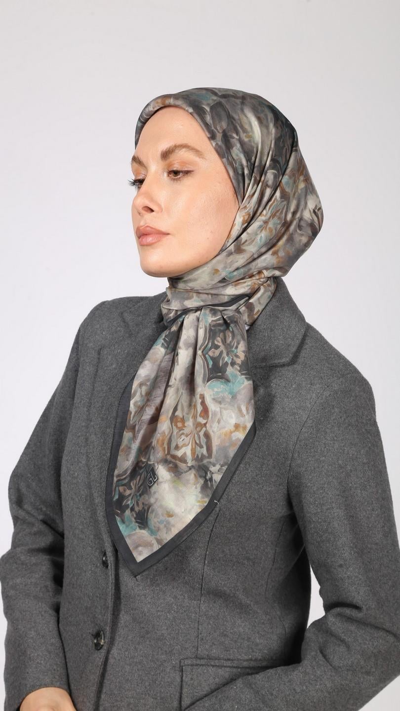 GRACE DESEN EŞARP SİYAH