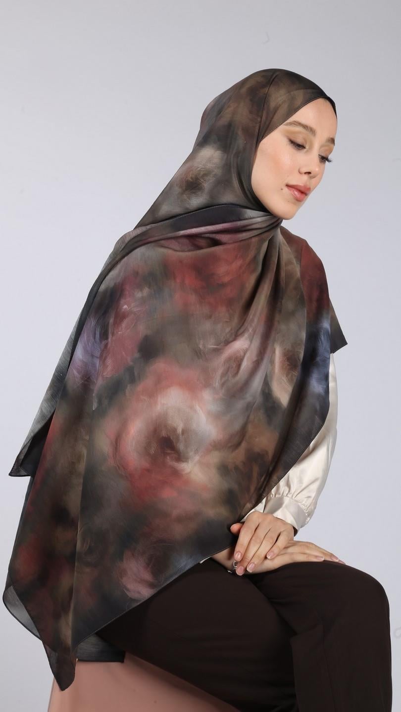 HARMONY DESEN ŞAL SİYAH