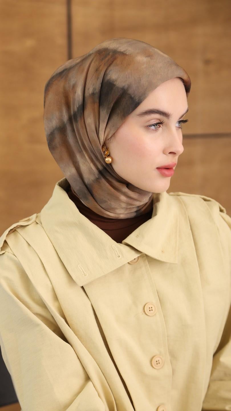 SERENA DESEN EŞARP TABA