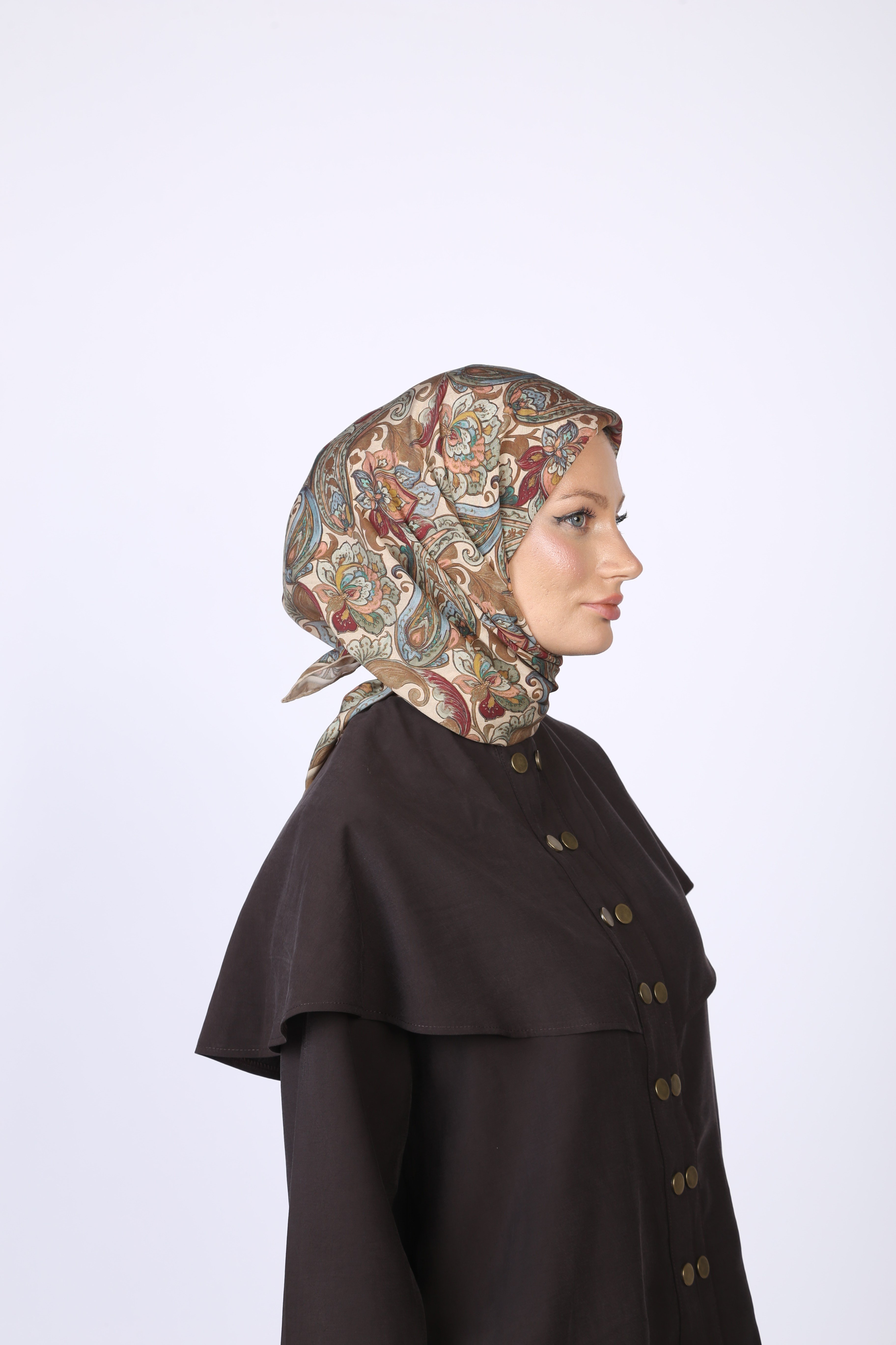 Talya Desen Eşarp Camel