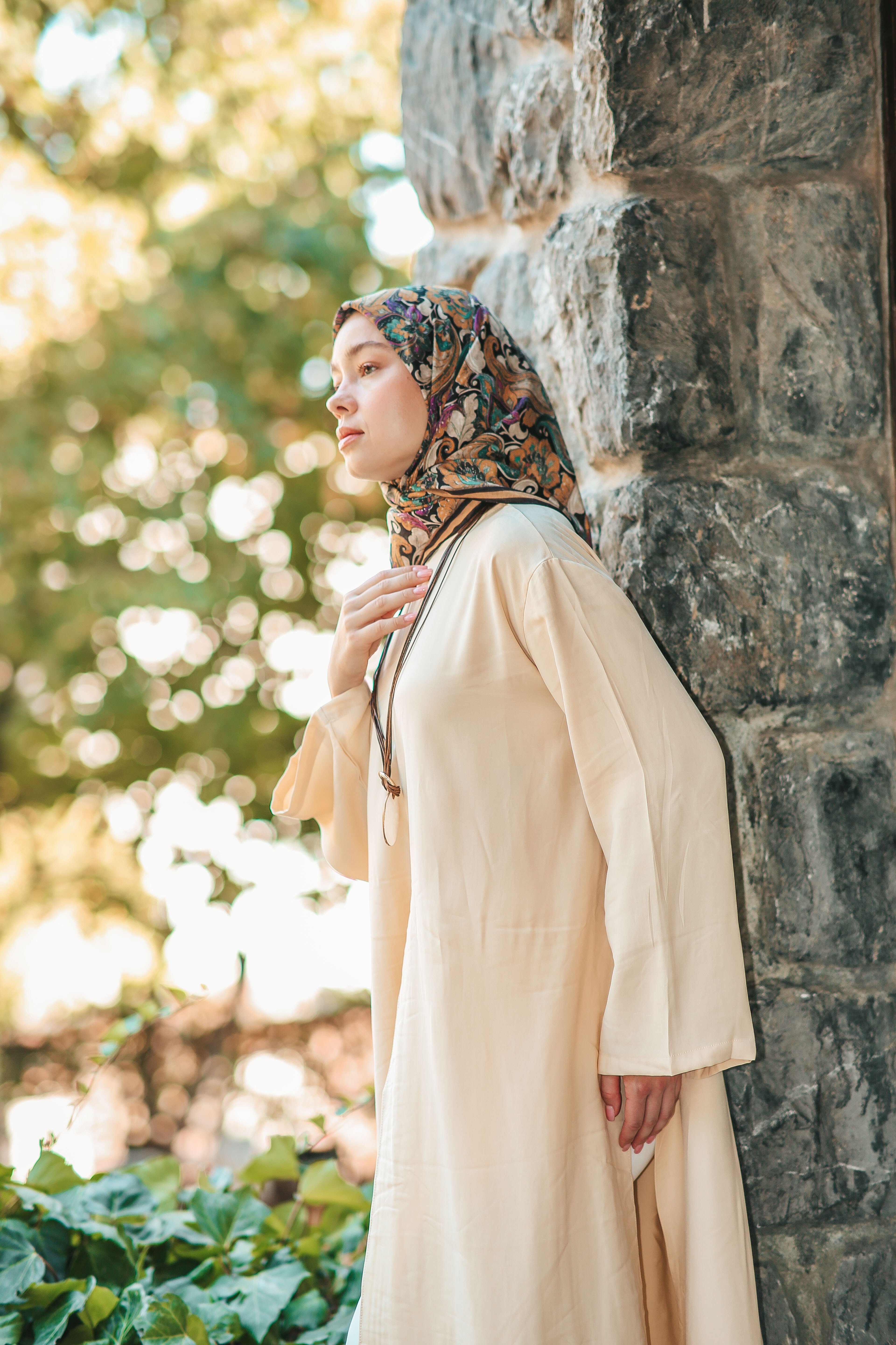 Talya Desen Eşarp Siyah