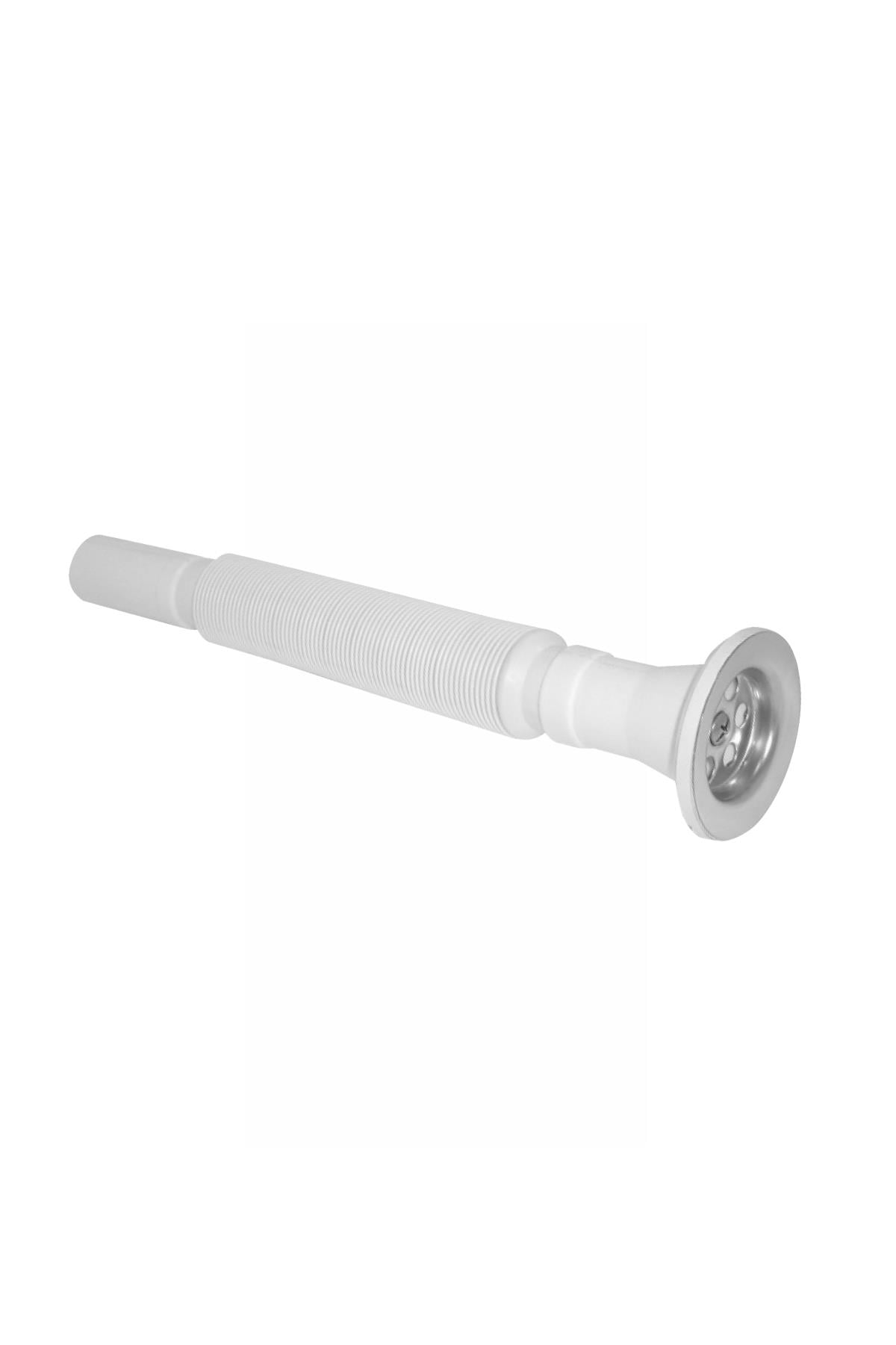 Tek Parça Körüklü Sifon Çıkışı 32 mm | Esnek Lavabo Gider Borusu