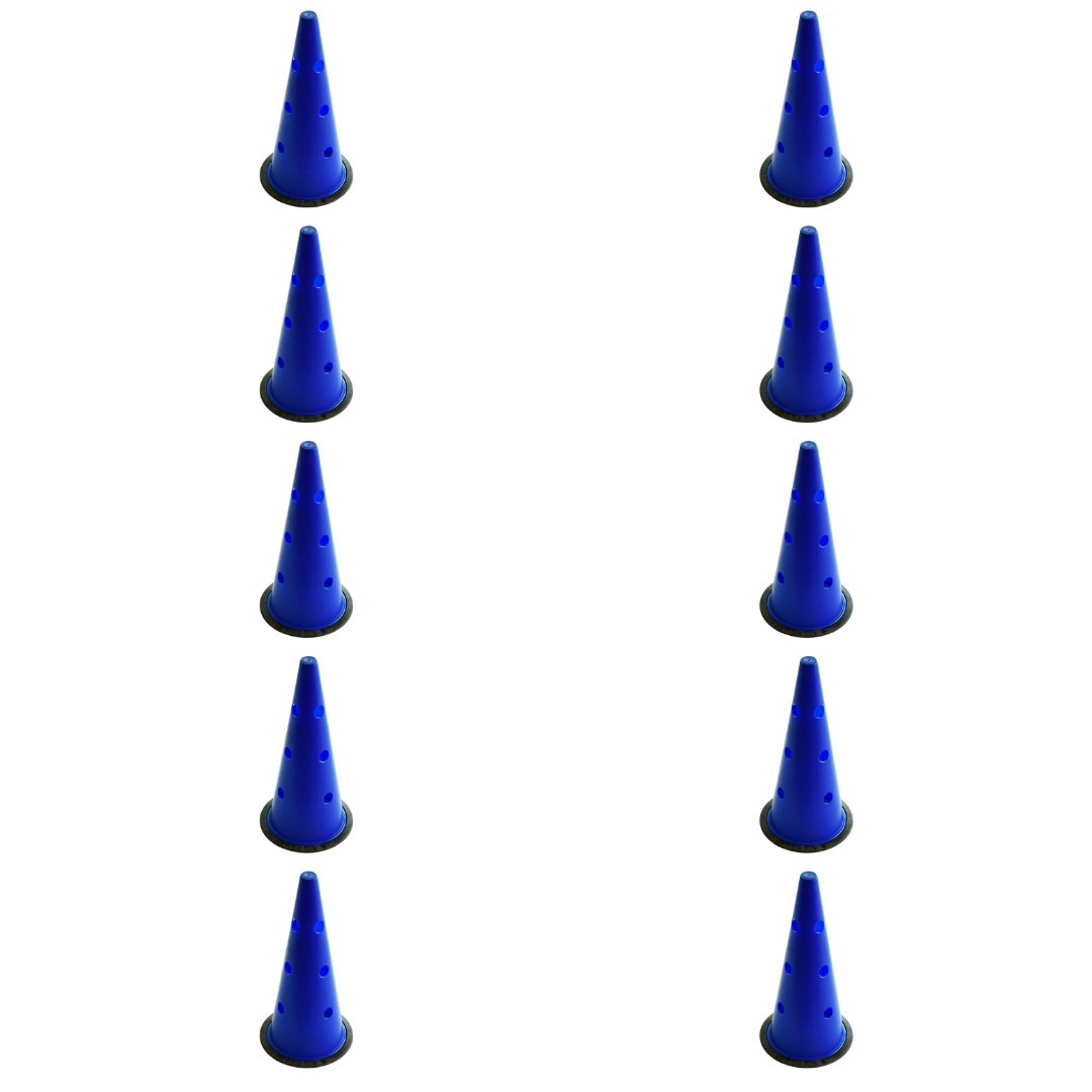 ANTRENMAN HUNİSİ DELİKLİ SARI 40 CM 10'LU SET