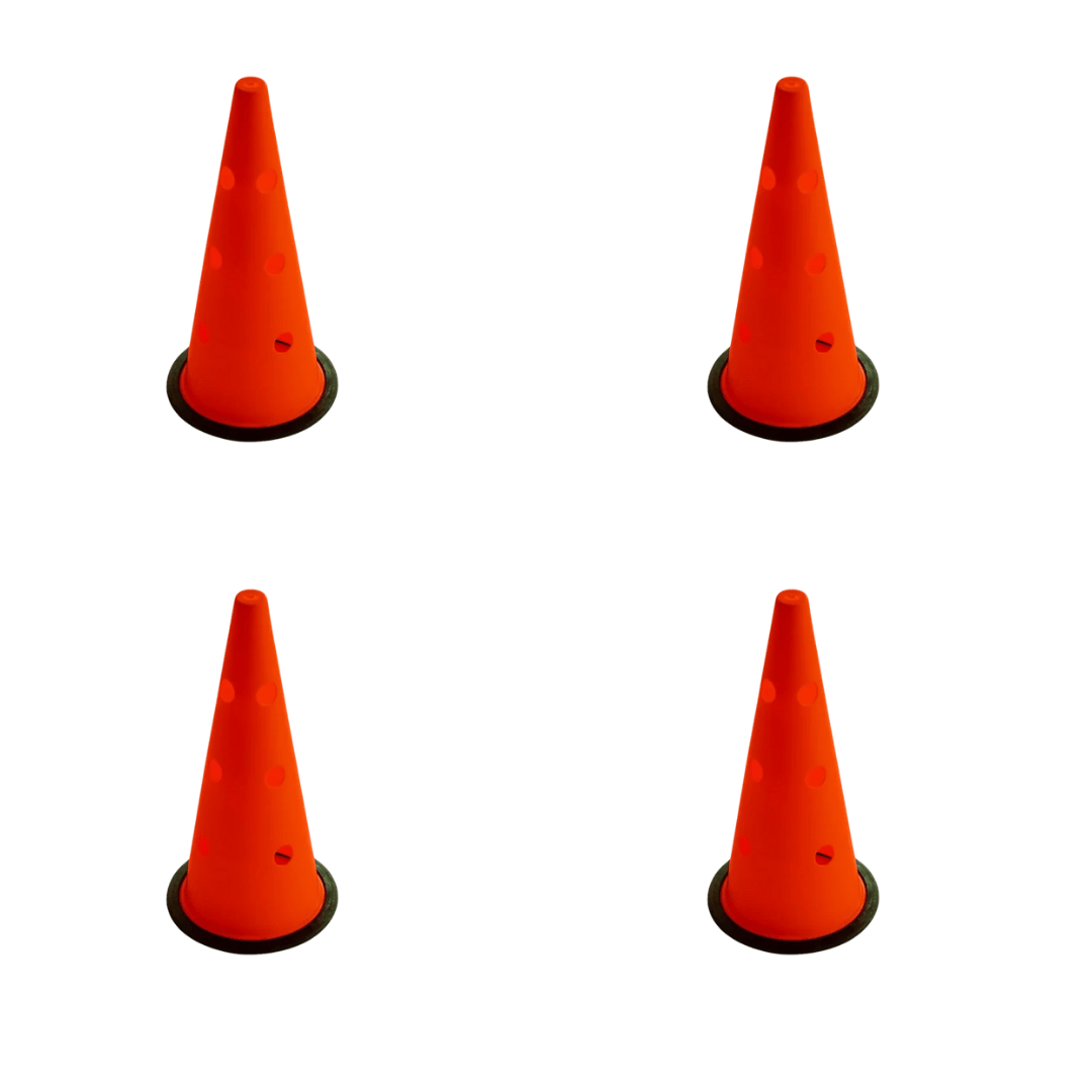 ANTRENMAN HUNİSİ DELİKLİ SARI 40 CM 4'LÜ SET