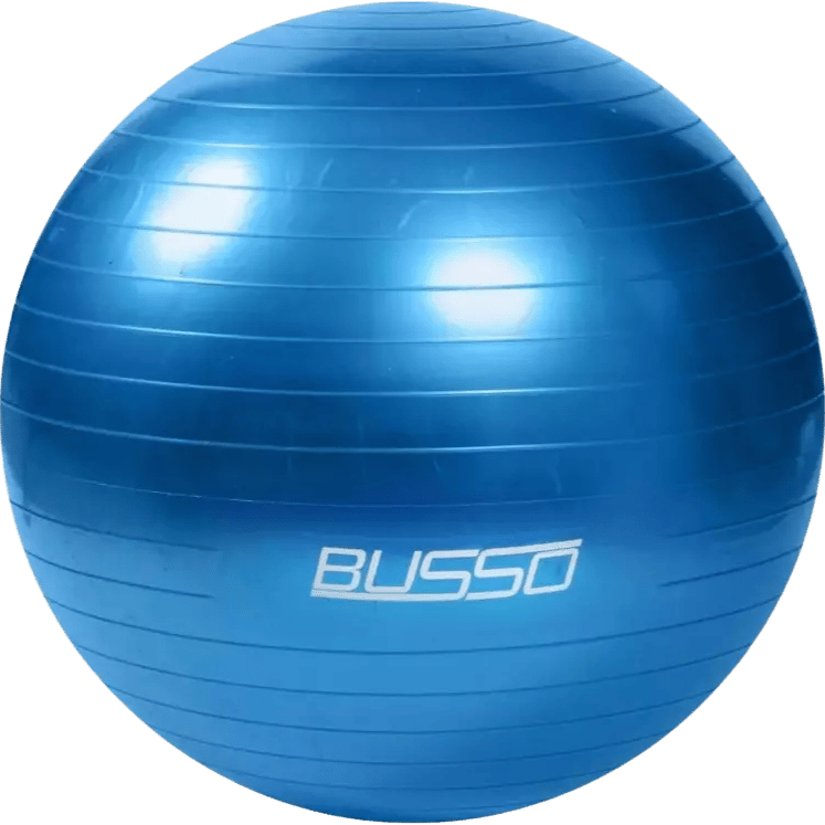 BUSSO 65 cm MAVİ PiLATES TOPU