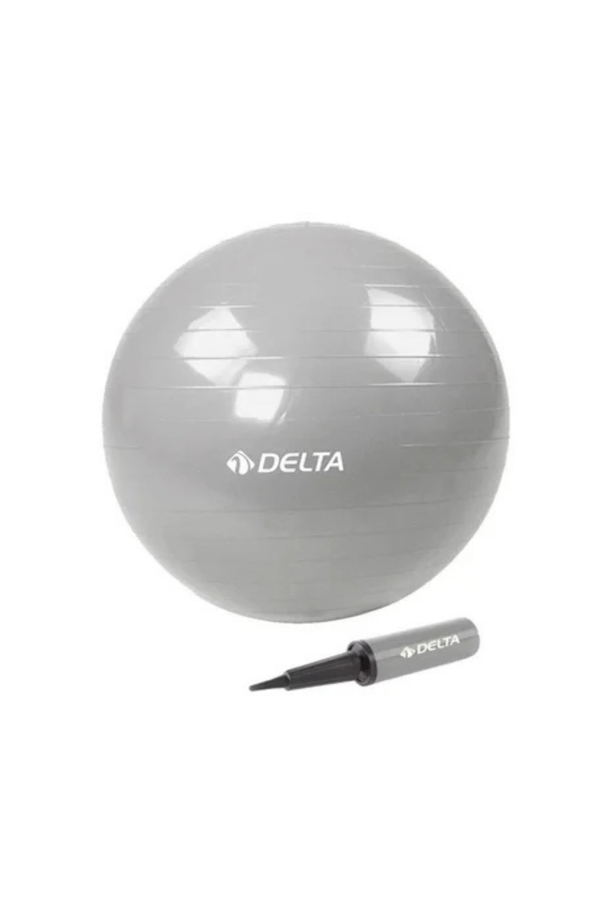 Delta 65 Cm Pilates Topu Gümüş PTG567