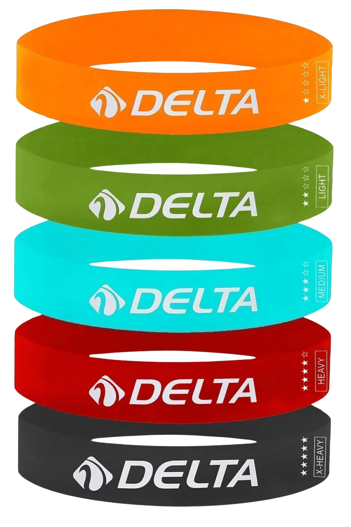DELTA AEROBİK BANDI 5'Lİ SET