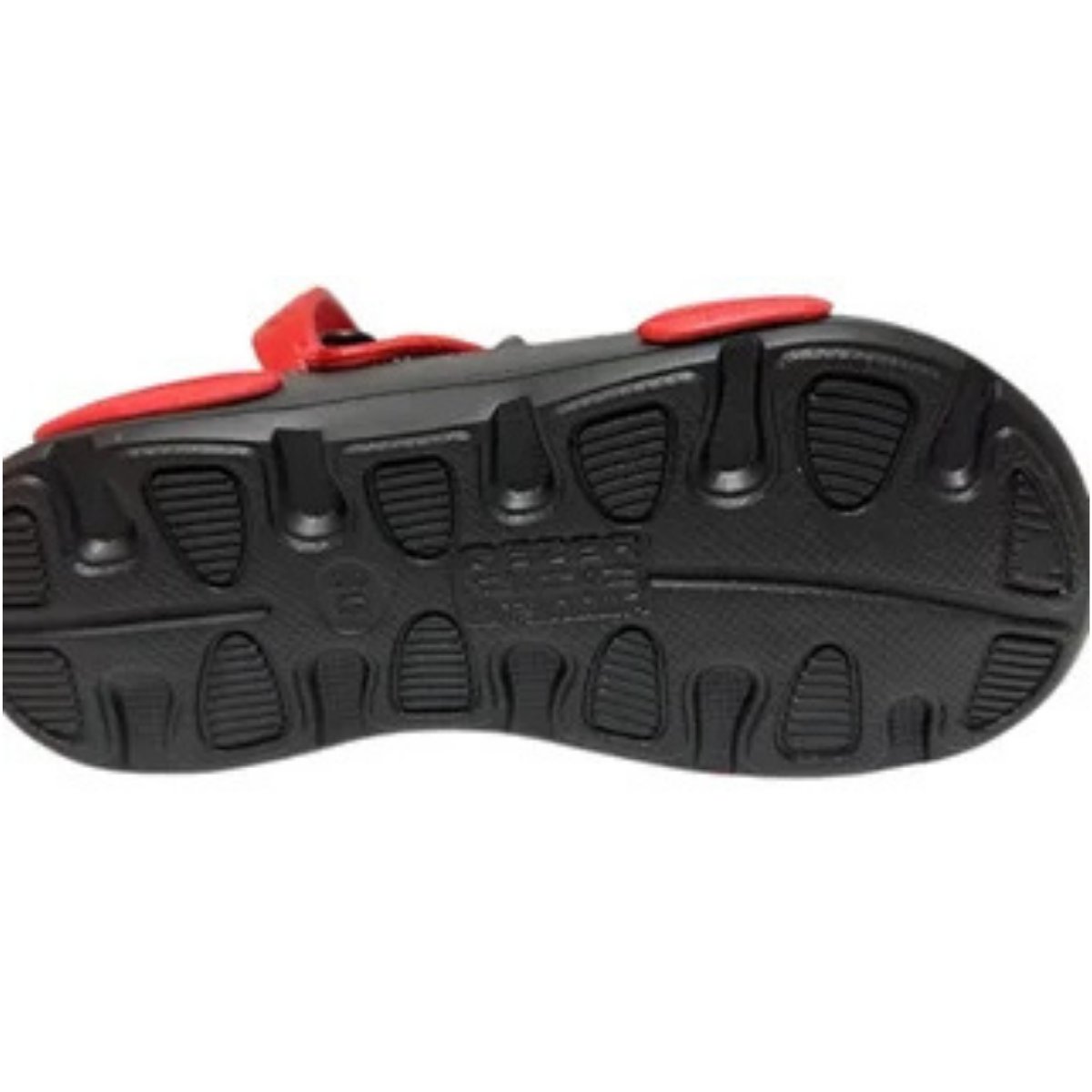 Gezer Unisex Siyah-Kırmızı Eva Taban Spor Hastane Ve Iş Terlik