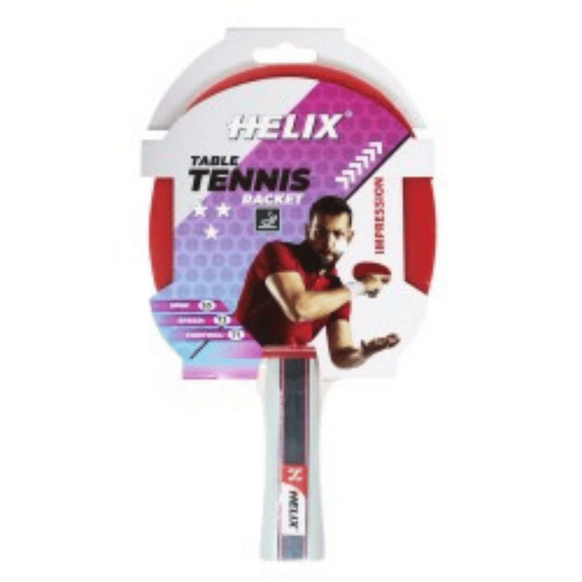 Helix Masa Tenisi Raketi Impression 3 Yıldız ITTF Onaylı