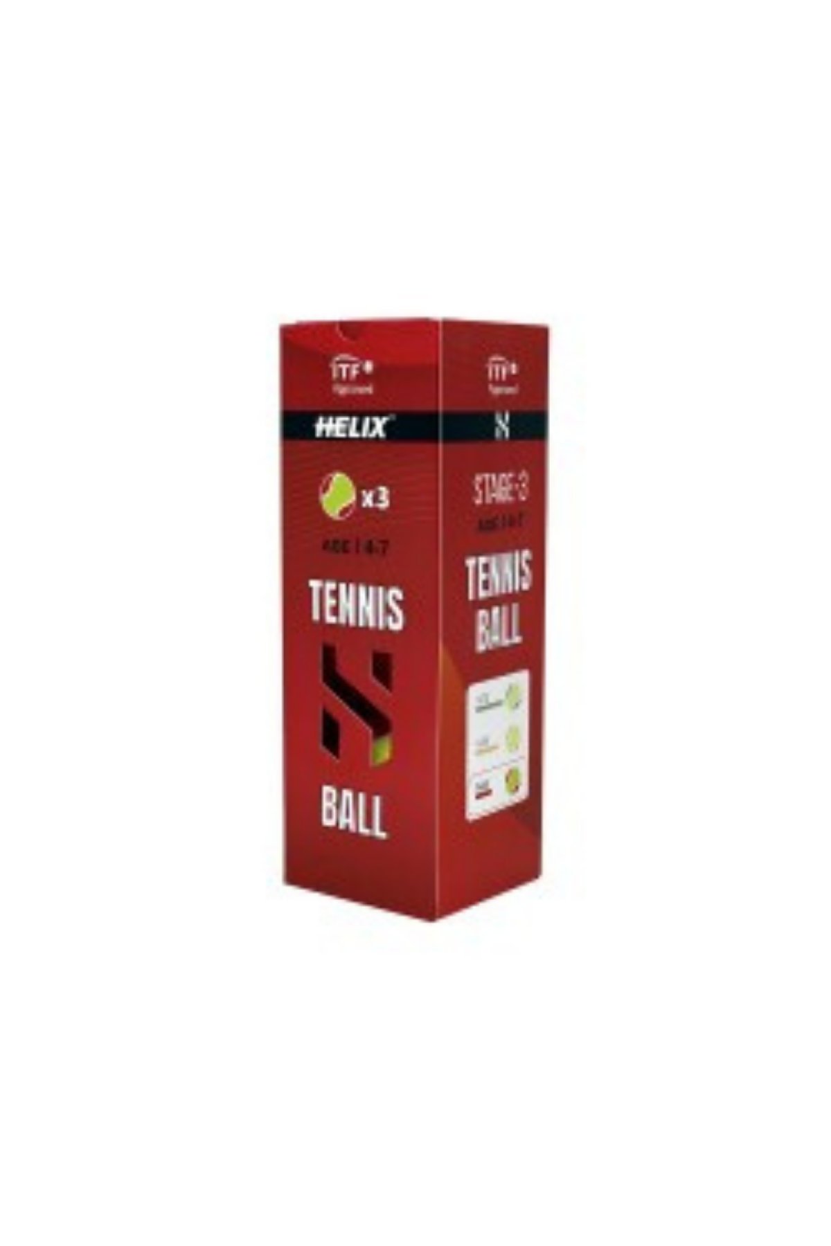 Helix Tenis Topu 4-7 yaş 3'lü HT-300  TTF&ITF Onaylı