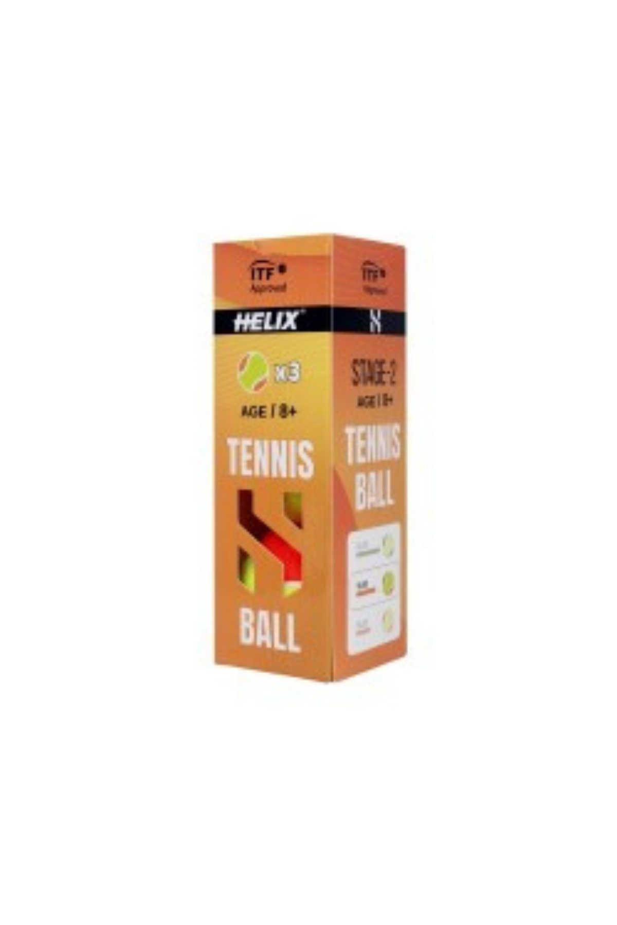 Helix Tenis Topu 8+ yaş 3'lü HT-200  TTF&ITF Onaylı