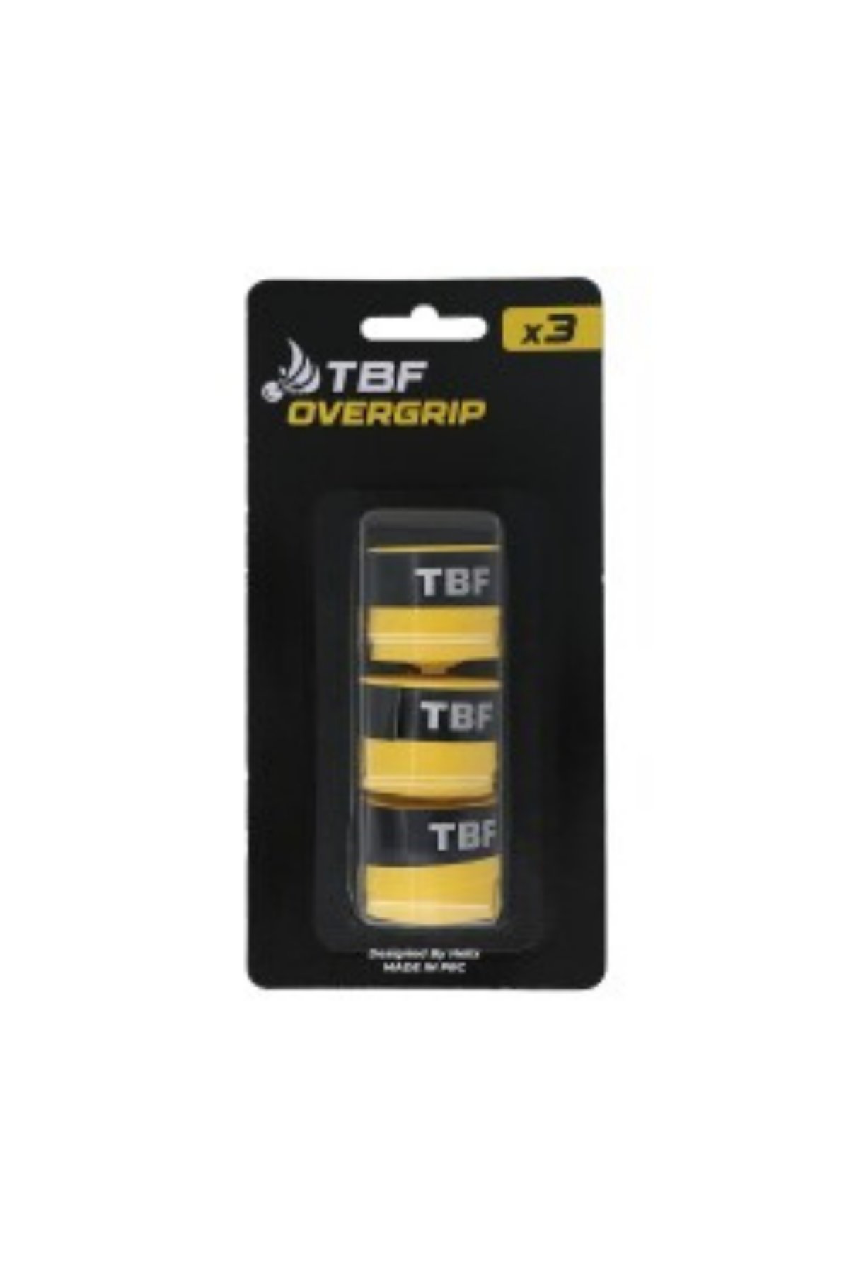 TBF Badminton Grip BG-600Y 3'lü