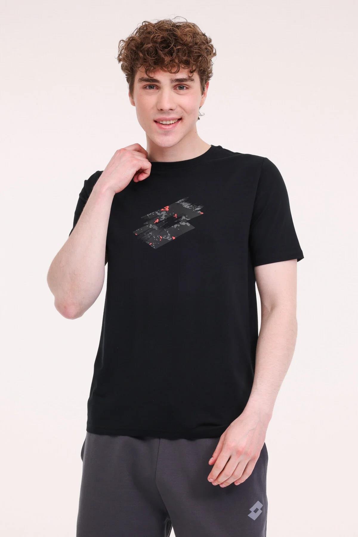 LOTTO M-FIGURE TEE 5FX Giyim Erkek