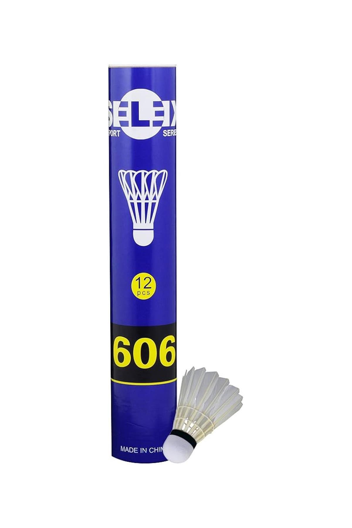 SELEX 12'Lİ BADMINTON TOPU Takım ve Bireysel Sporlar Unisex