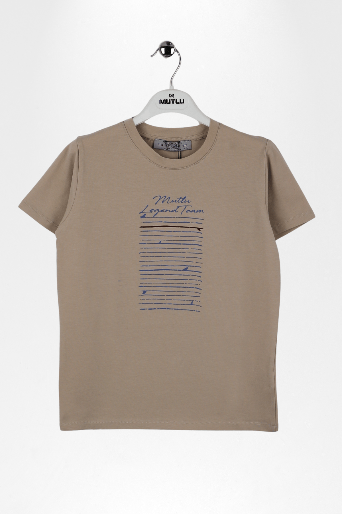 BASKI NAKIŞ DETAYLI ERKEK TSHIRT