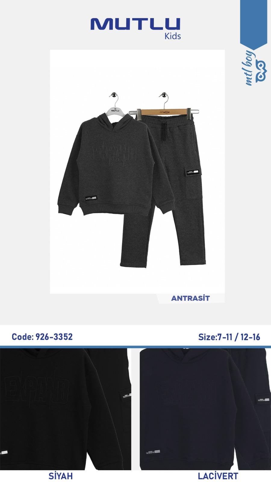 CEP KAĞI ARMALI ERKEK EŞOFMAN TAKIM